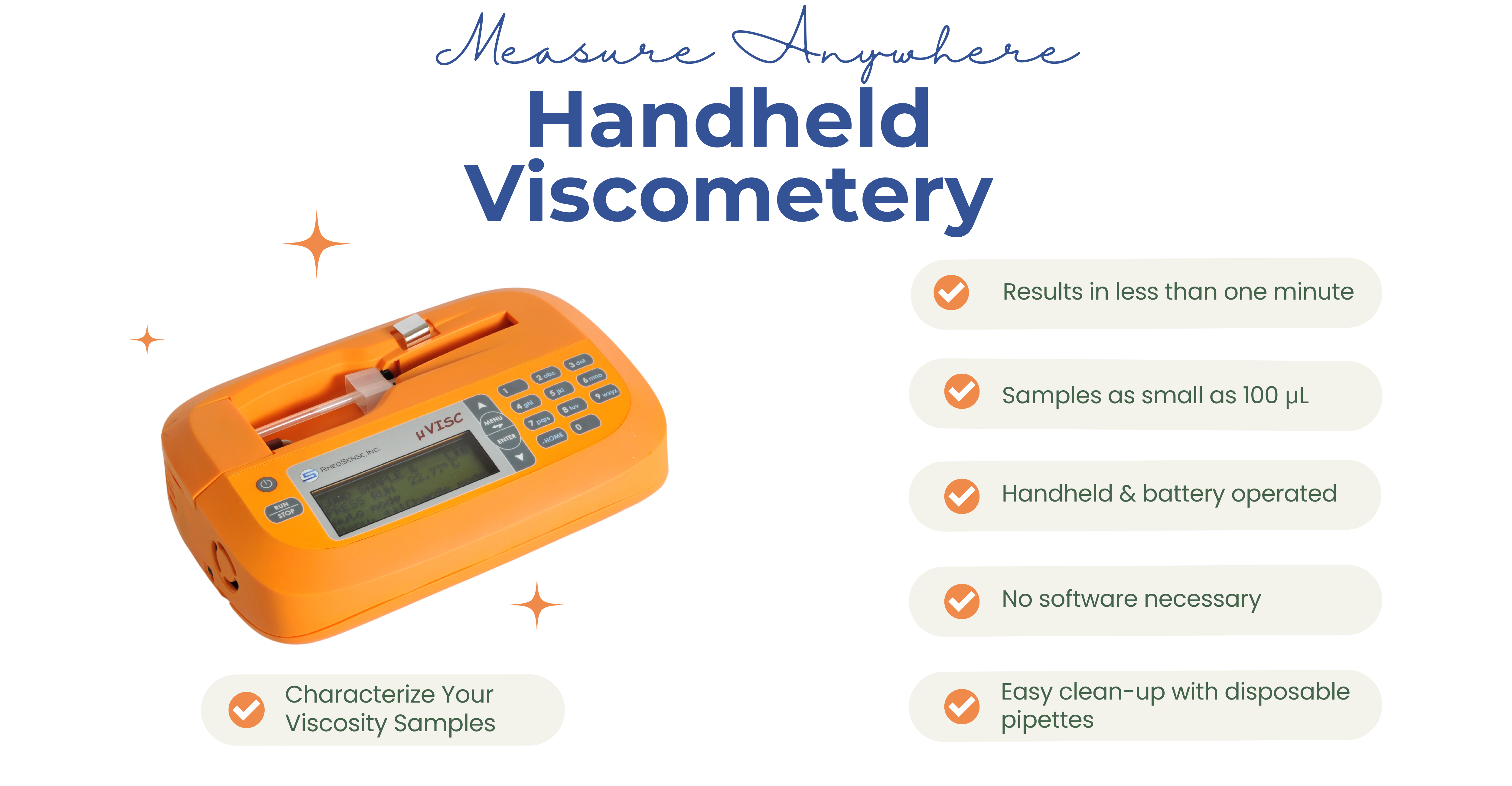 microVISC™ — Portable, Small Sample